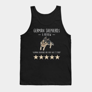 German Shepherd Review Tank Top